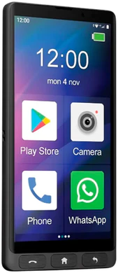 Maxcom MS601 musta etupuolella vasen puoli