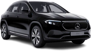 mercedes benz EQA 250 nero copertina frontale lato sinistro
