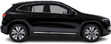mercedes benz EQA 250 nero lato sinistro