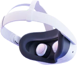 Meta Quest 3S wit binnenkant schuin