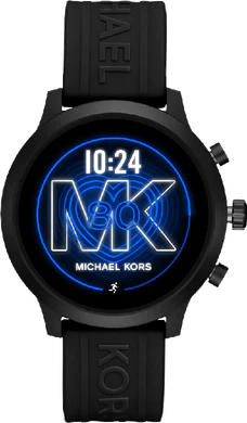 Michael Kors Access mk go gen 4s voorkant zwart