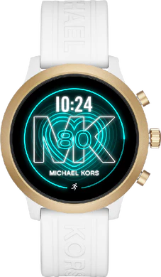 Michael Kors Access mk go gen 4s voorkant wit