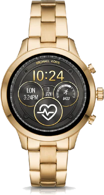 Michael Kors Access Runway goud voorkant