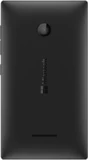 Microsoft Lumia 435 achterkant zwart