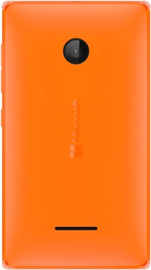 Microsoft Lumia 532 achterkant oranje