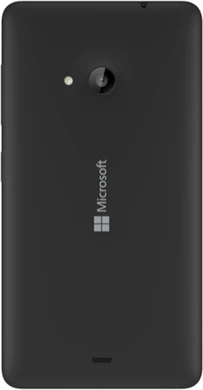 Microsoft Lumia 535 dualsim achterkant zwart