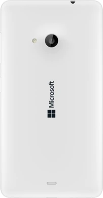 Microsoft Lumia 535 bag side hvid