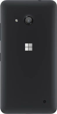 Microsoft Lumia 550 musta takapuoli