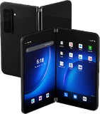 Microsoft Surface Duo 2 musta yleiskatsaus