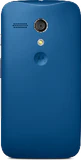 Moto G blauw achterkant
