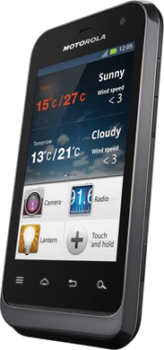 Motorola Defy Mini schuin