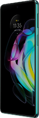 Motorola edge 20 green front right side