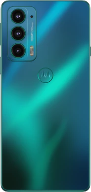 Motorola edge 20 green back