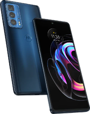 Motorola edge 20 Pro blauw overzicht