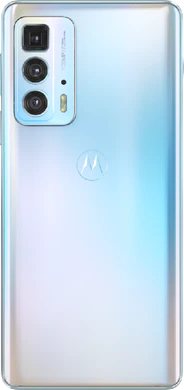 Motorola edge 20 Pro wit achterkant