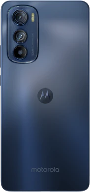 Motorola edge 30 blauw achterkant