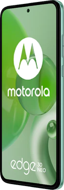 Motorola edge 30 neo grün Vorderseite rechte Seite