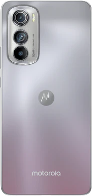 Motorola edge 30 zilver achterkant