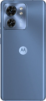 Motorola edge 40 blauw achterkant