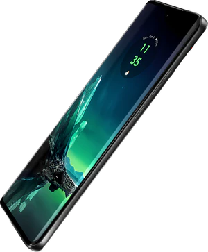 Motorola edge 40 neo noir couverture à droite aslant