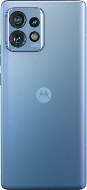 Motorola edge 40 Pro blauw achterkant