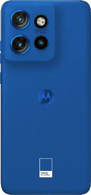 Motorola edge 50 neo blauw achterkant
