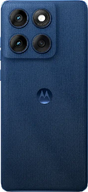 Motorola edge 60 blå tillbaka