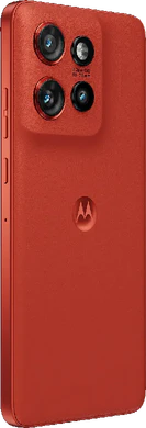 Motorola edge 60 neo rood achterkant rechterzijkant