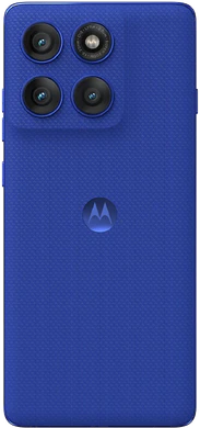 Motorola edge 60 pro blauw achterkant
