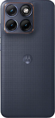 Motorola edge 70 fusion silhouette black back