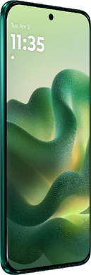 Motorola edge 70 fusion sporting green front left side