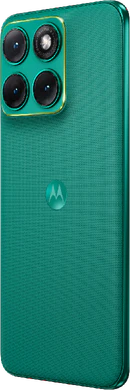 Motorola edge 70 fusion sporting green back left side
