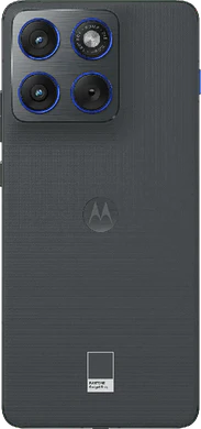 Motorola edge 70 grau Rückseite