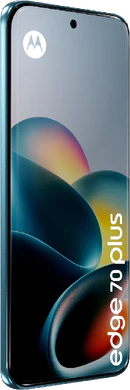 Motorola edge 70 plus blue front left side