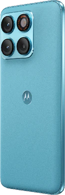 Motorola edge 70 plus blue back left side