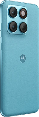 Motorola edge 70 plus blue back right side