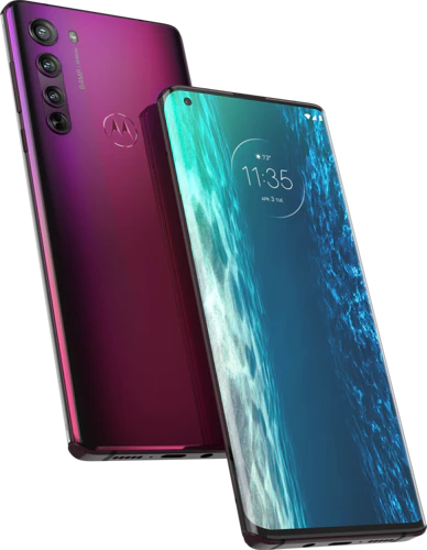 Motorola edge purple overview