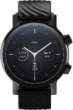 Moto rola Moto 360 3rd Gen zwart silicone voorkant