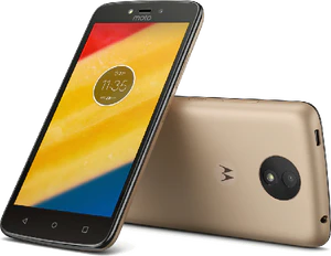 Moto rola Moto C Plus oro visión general