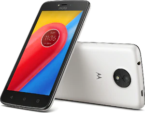 Moto rola Moto C bianco panoramica