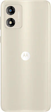 Moto rola Moto E13 white back