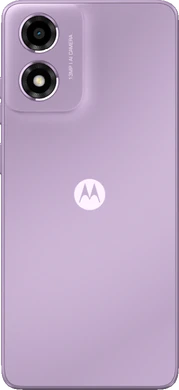 Moto rola Moto E14 purple back