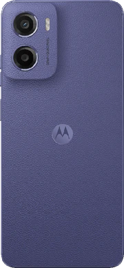 Moto rola Moto E15 purple back