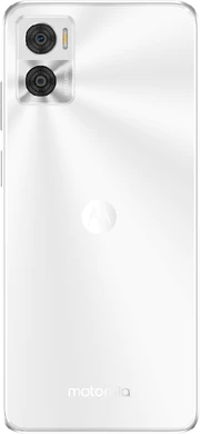 Moto rola Moto E22i white back