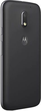 Moto rola Moto E3 zwart achterkant rechterzijkant