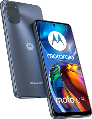 Moto rola Moto E32 grijs overzicht