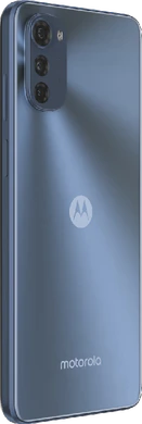 Moto rola Moto E32 grijs achterkant rechterzijkant