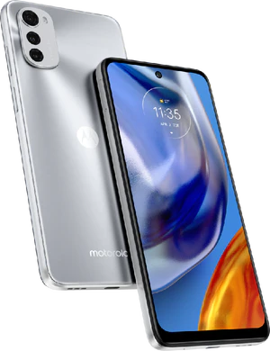 Moto rola Moto E32s argento panoramica