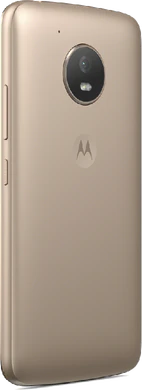 Moto rola Moto E4 gold Rückseite rechte Seite