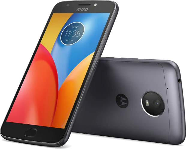 Moto rola Moto E4 Plus grijs overzicht